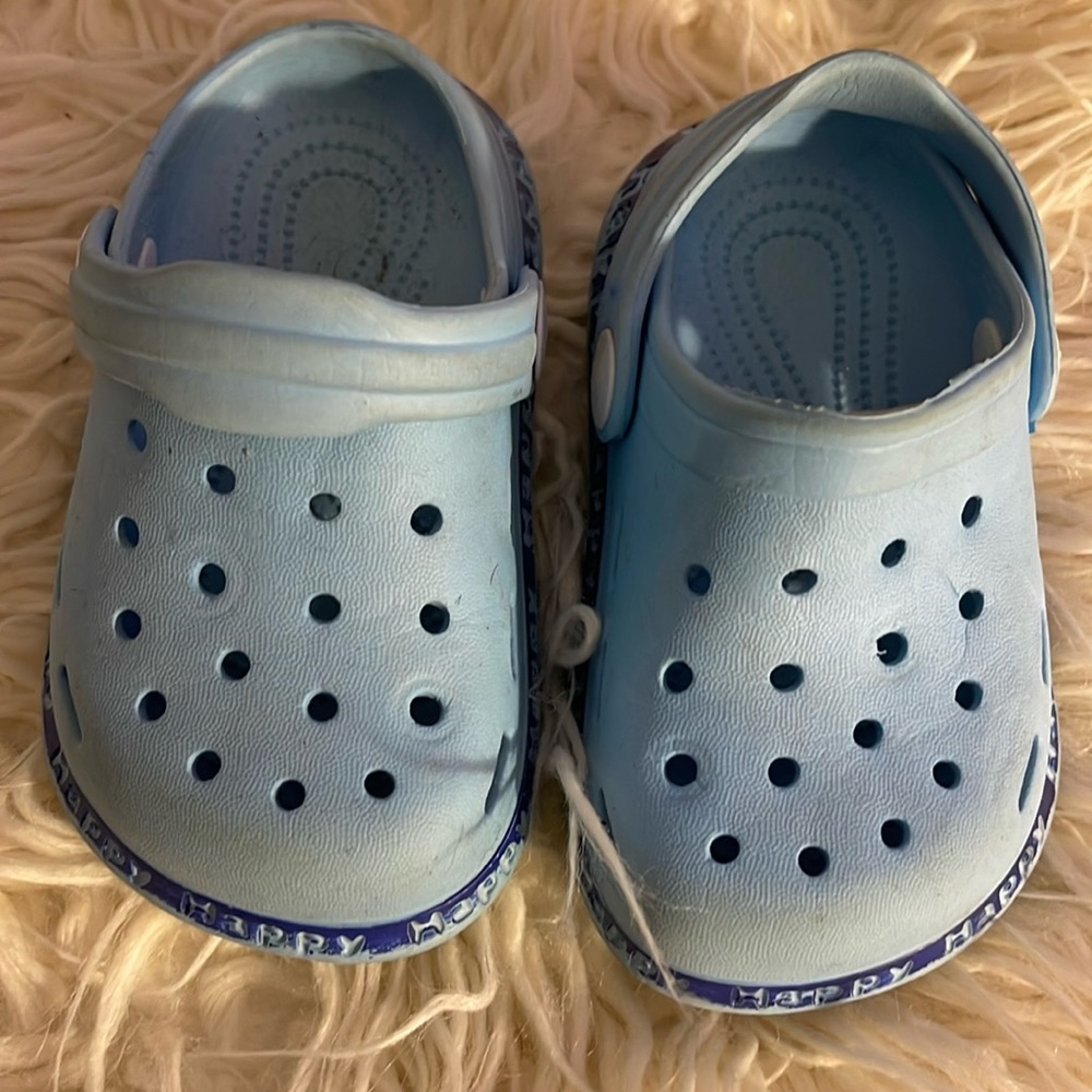 Kids Slip On Clogs/Crocs Size 20-21 (4.5-5) Summer Beach Pool Holiday